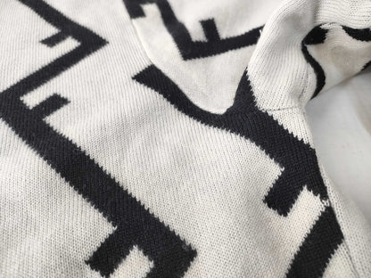 FENDI Men's Men's FENDI Current Tag Zucca FF Pattern Knit Top