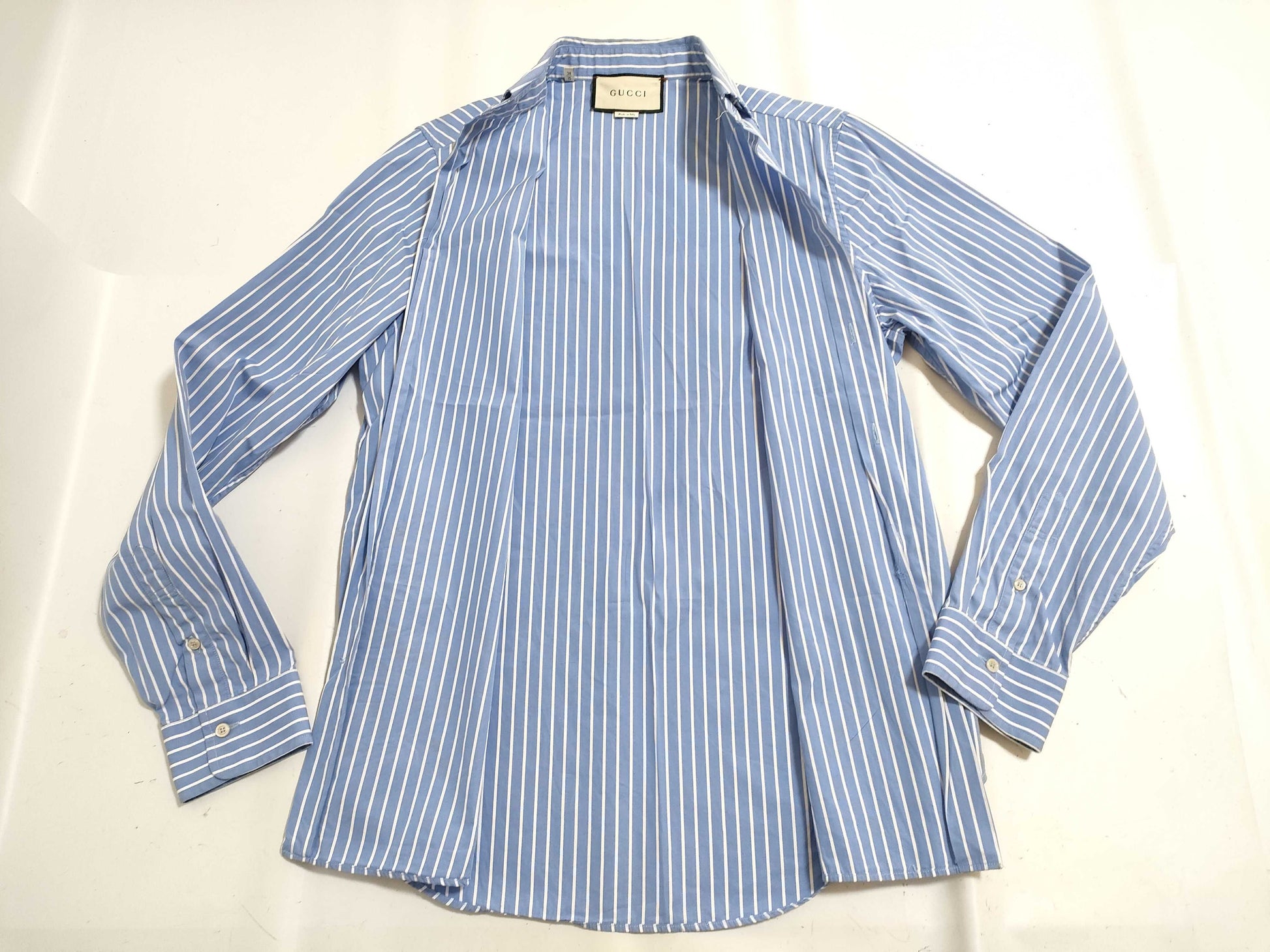 GUCCI Striped Shirt with Current Tag