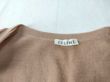 CELINE Phoebe Period Triomphe Embroidery Celine Knit Cardigan Embroidery Phoebe Philo Tops