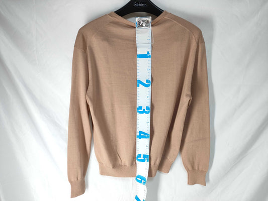 CELINE Phoebe Period Triomphe Embroidery Celine Knit Cardigan Embroidery Phoebe Philo Tops