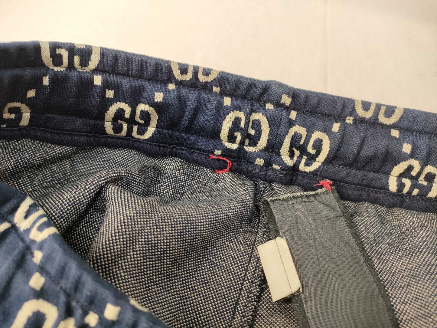 GUCCI Men's GG Pattern Gucci Pants Jacquard Pants