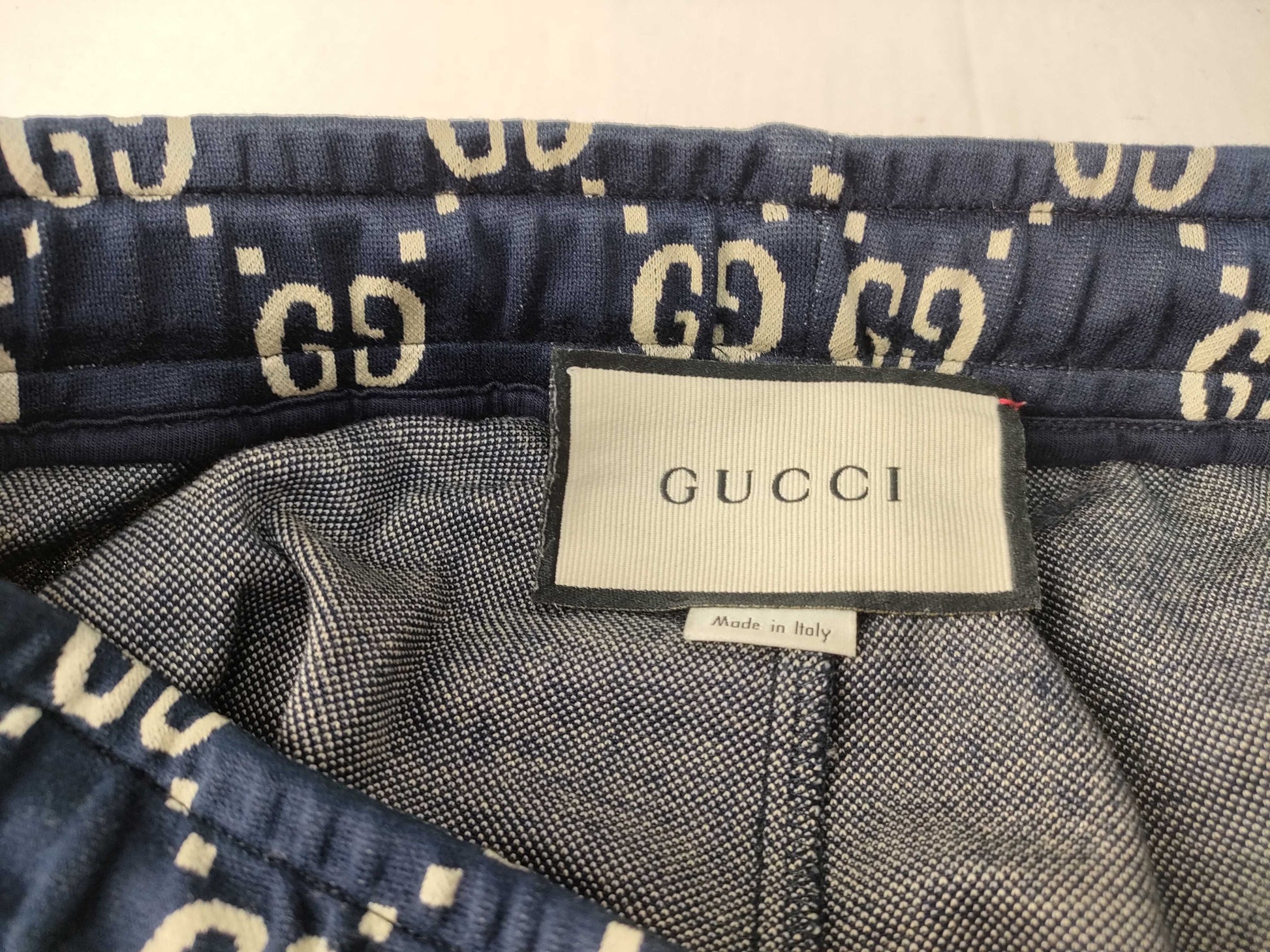 GUCCI Men's GG Pattern Gucci Pants Jacquard Pants