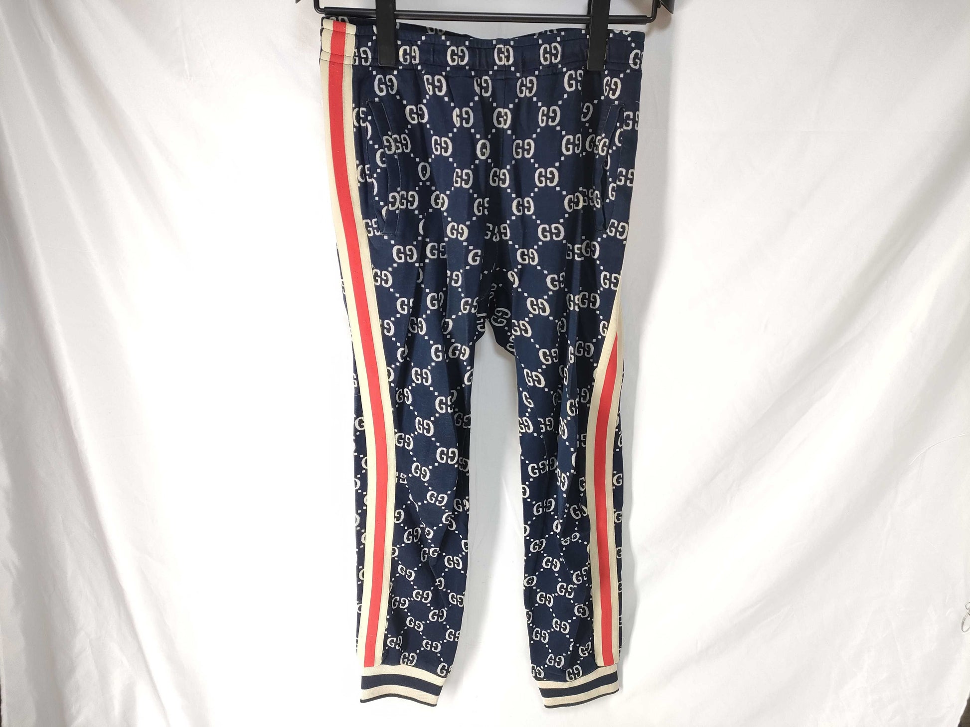 GUCCI Men's GG Pattern Gucci Pants Jacquard Pants