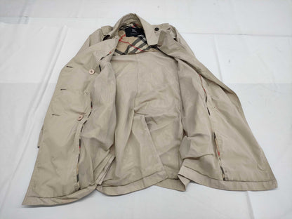 BURBERRY BURBERRYLONDON Pocketable Nylon Drawstring Coat Belt Coat