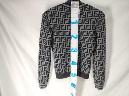 FENDI FENDI Zucca Current Tag Knit Tops