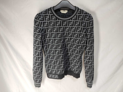 FENDI FENDI Zucca Current Tag Knit Tops