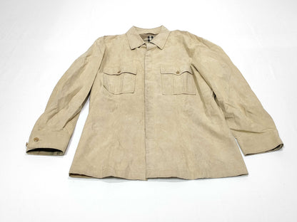 BURBERRY BURBERRYLONDON Suede Tops Nova Check Tops