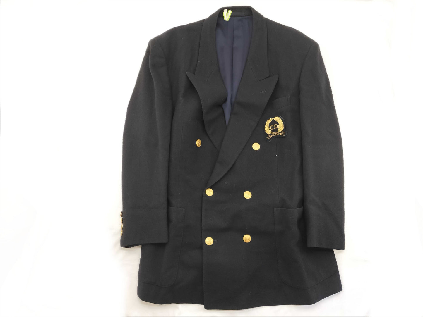 Dior Christian Dior Patch Gold Button Outer Jacket