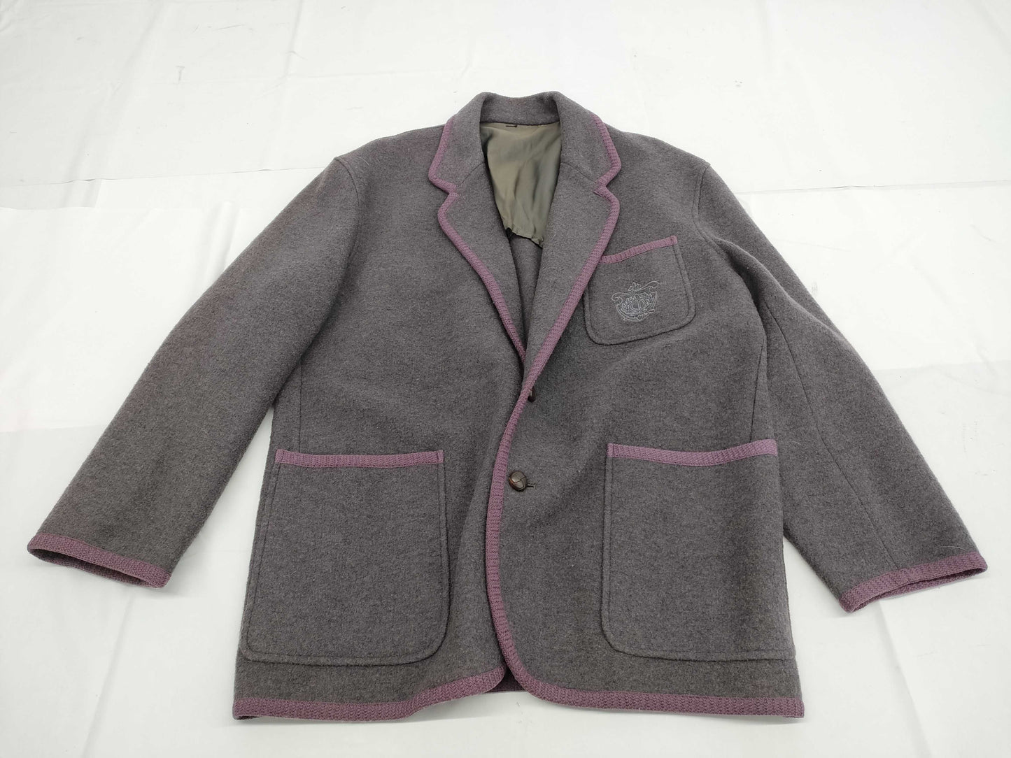 Dior Christian Dior Embroidery Wool Coat Coat
