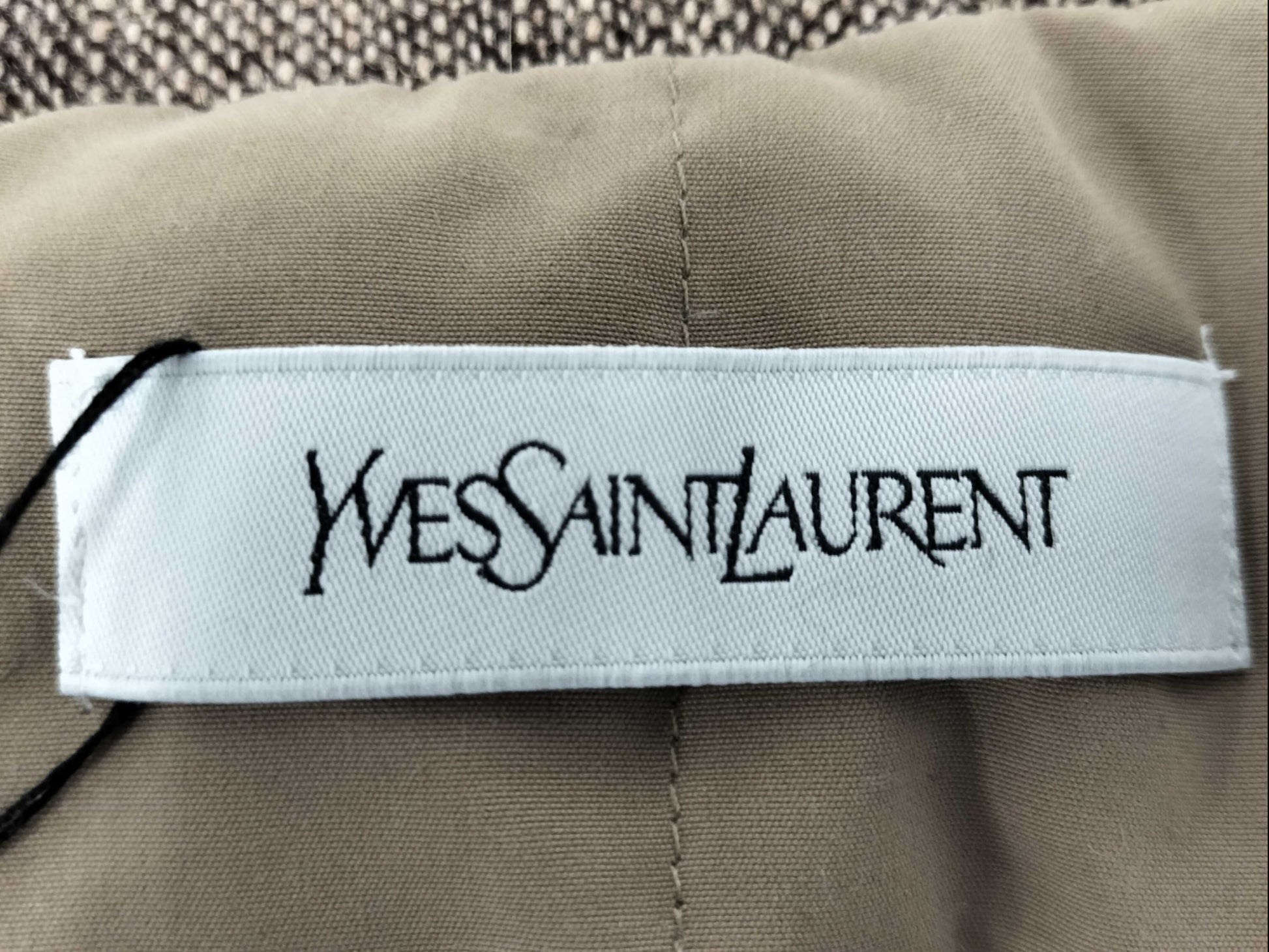 Yves Saint Laurent Saint Laurent Tweed Coat Other Apparel