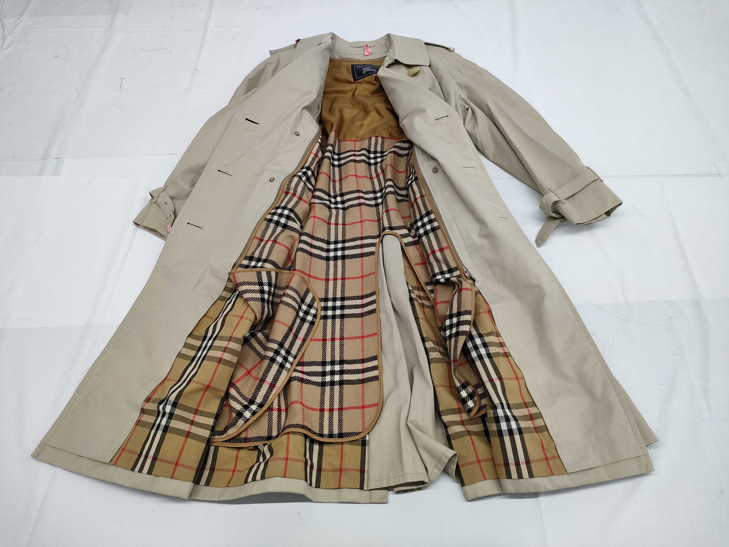 Burberry Trench Coat with Liner Belted Coat