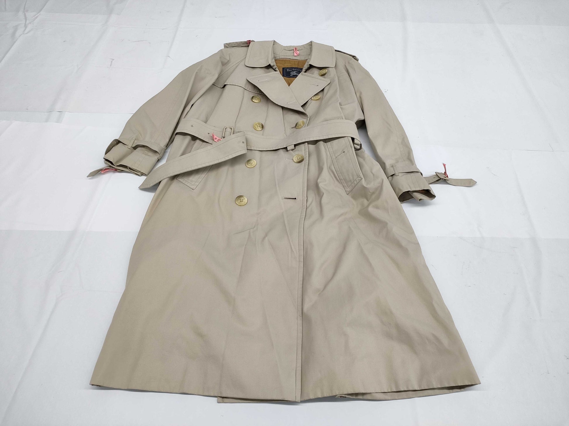 Burberry Trench Coat with Liner Belted Coat