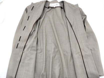 Dior Christian Dior Set Up Jacket Skirt Pleats Other Apparel