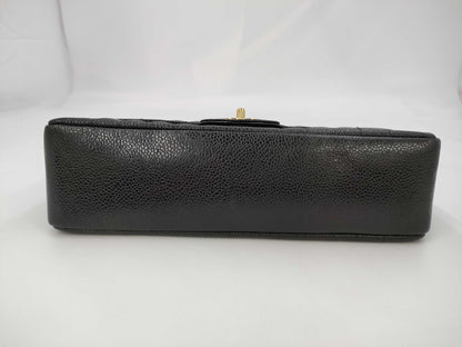 CHANEL Caviar Skin Mademoiselle Shoulder Bag