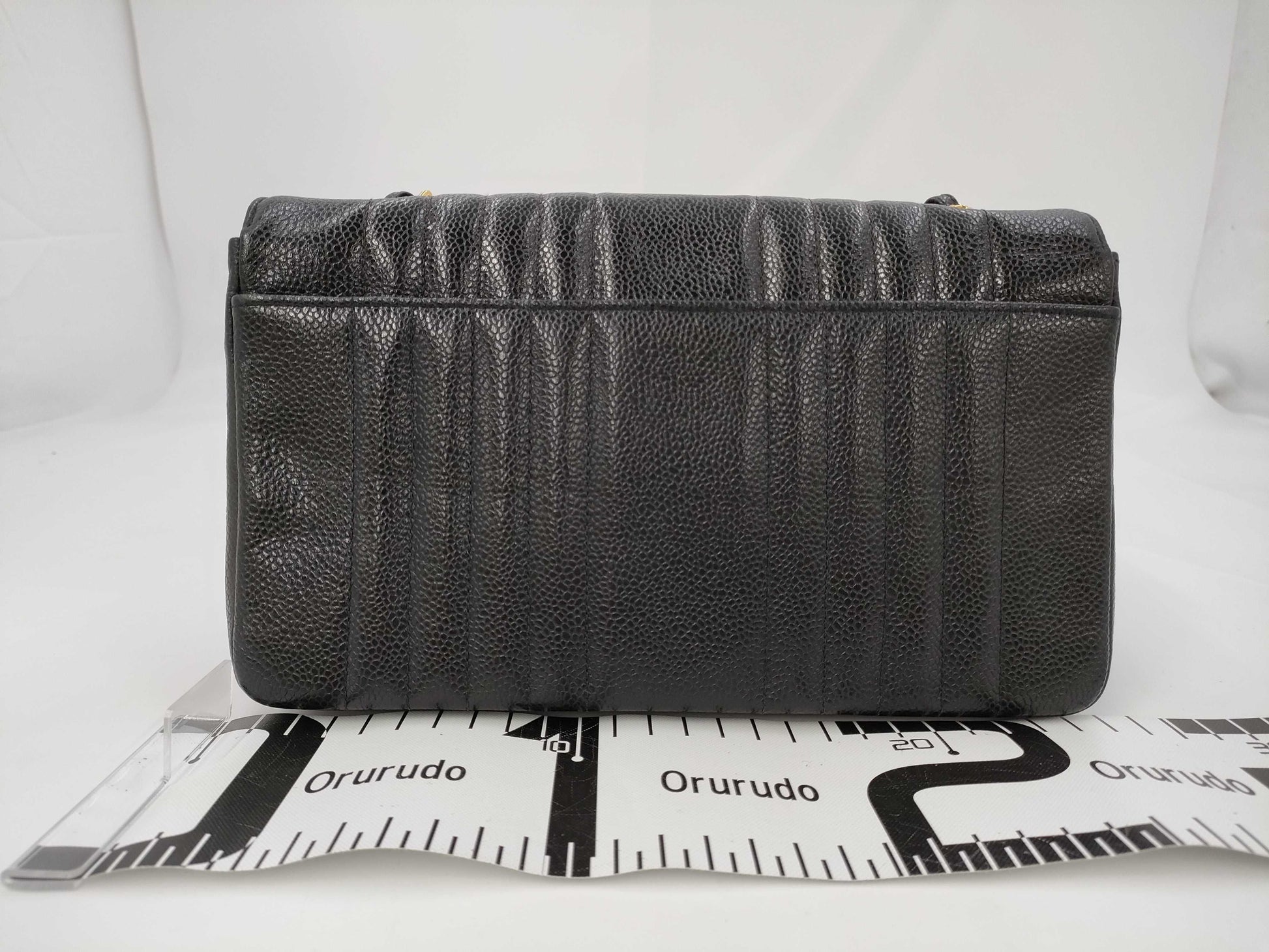 CHANEL Caviar Skin Mademoiselle Shoulder Bag