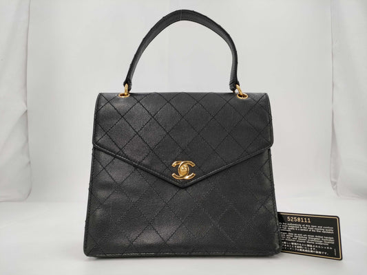 CHANEL Caviar Skin Handbag