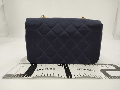 CHANEL Satin Bijou Diana Shoulder Bag