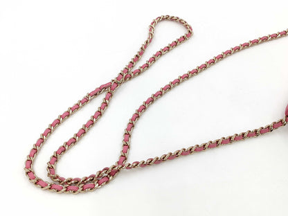 CHANEL Caviar Skin Chain Wallet Shoulder Bag