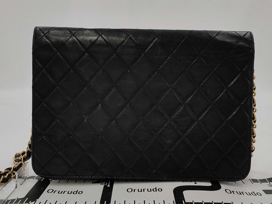 CHANEL Matlasse Lambskin Chain Shoulder Bag with Seal 11th Shoulder Bag