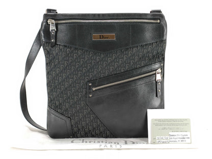 Dior Trotter Dior Trotter Canvas Leather Shoulder Bag Shoulder Bag