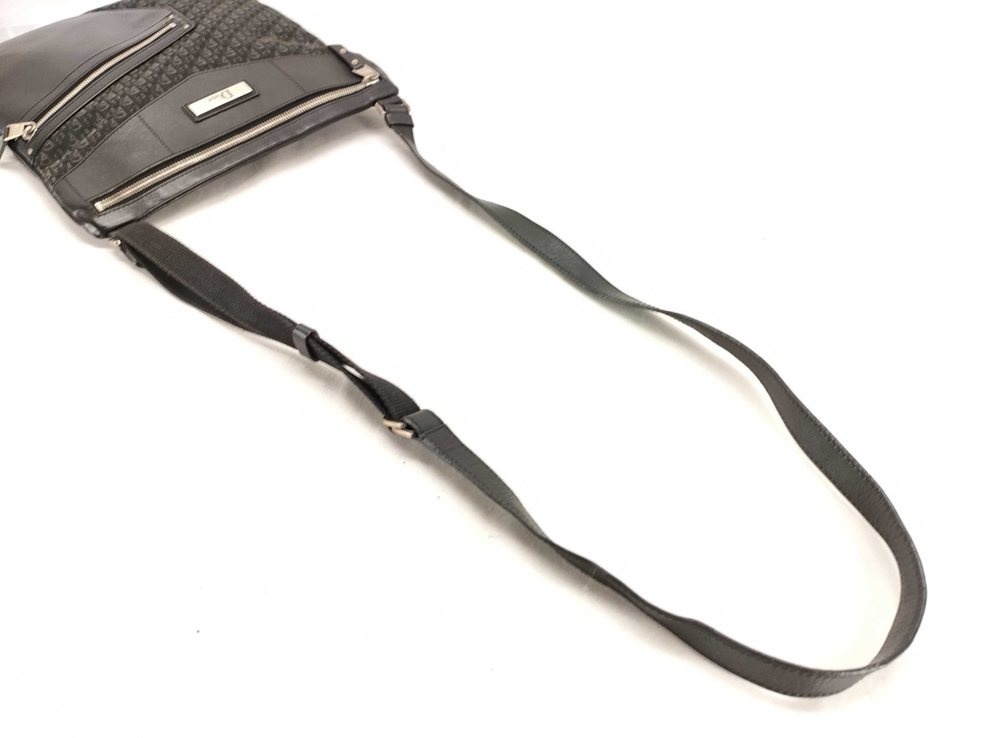 Dior Trotter Dior Trotter Canvas Leather Shoulder Bag Shoulder Bag