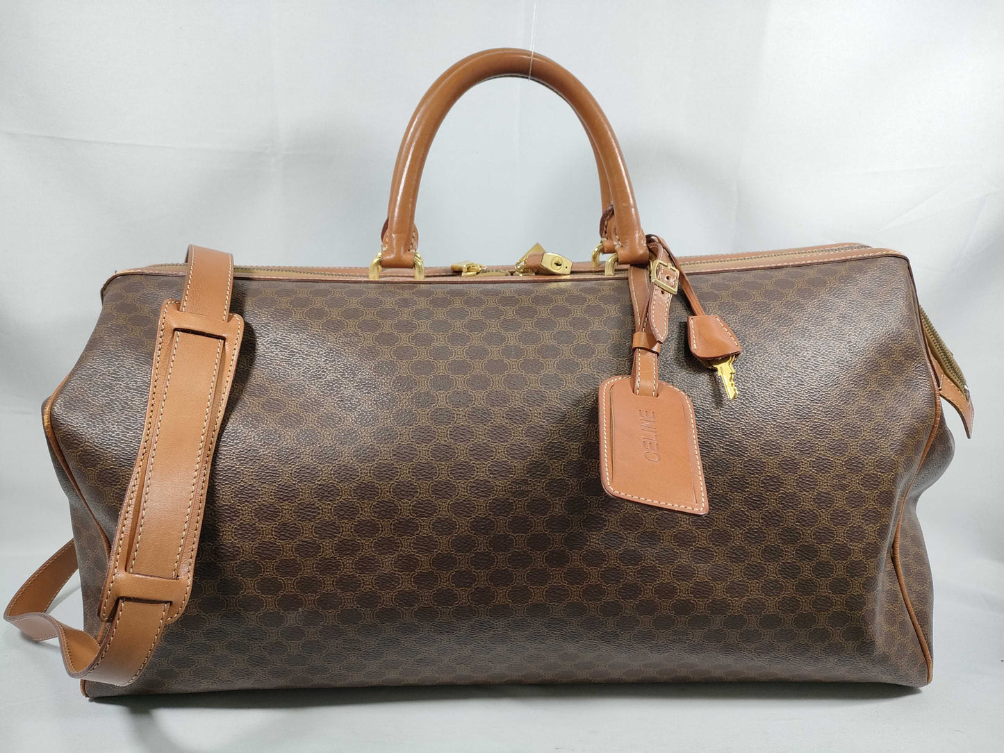 CELINE Macadam Boston M95 Boston Bag