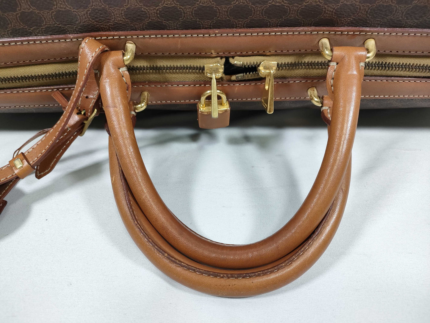 CELINE Macadam Boston M95 Boston Bag