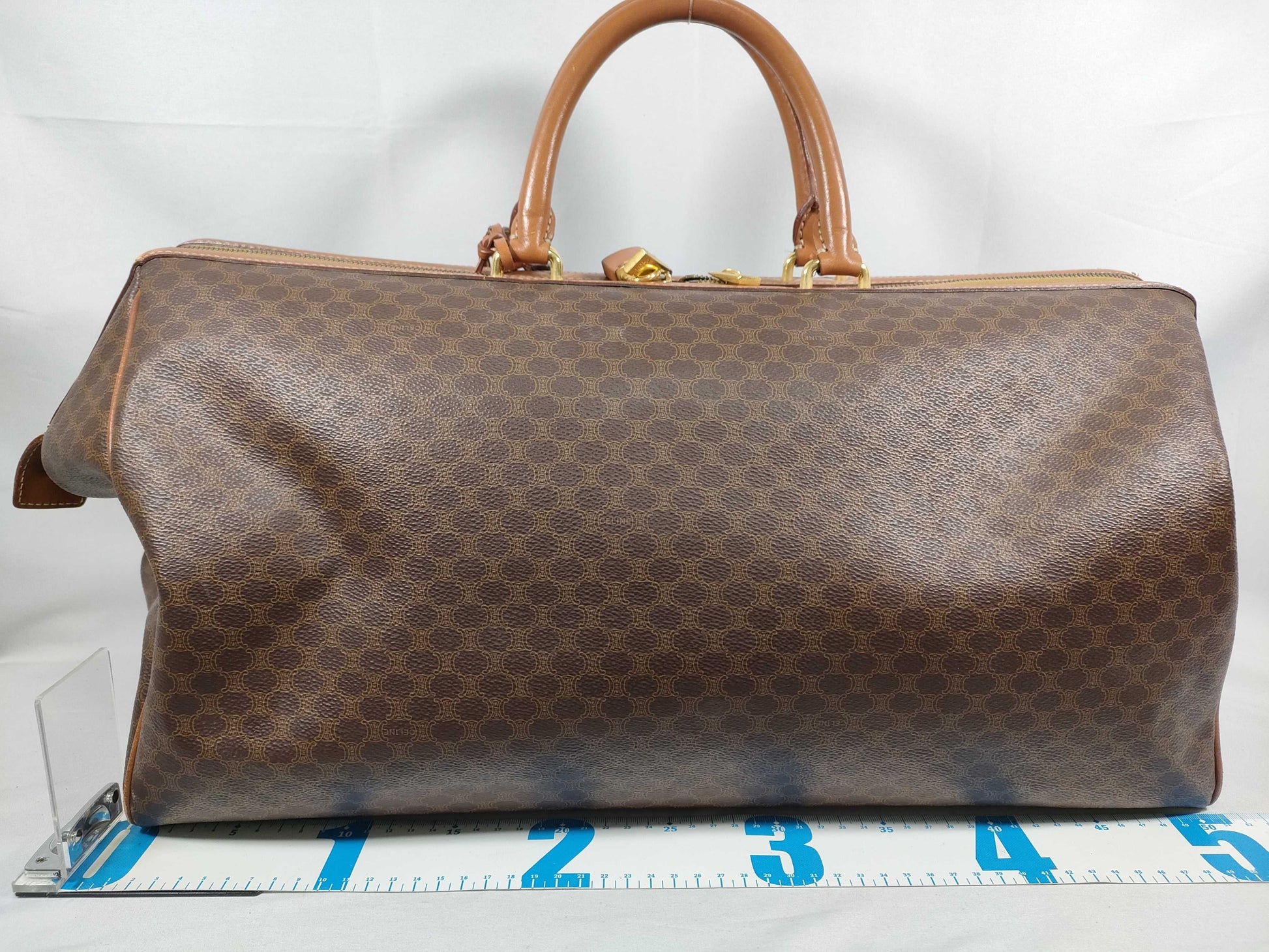 CELINE Macadam Boston M95 Boston Bag