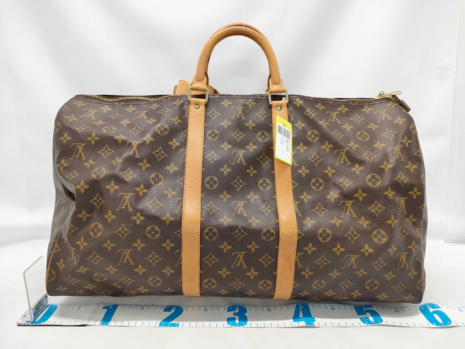 LOUIS VUITTON Louis Vuitton Monogram Keepol 45 Boston Bag