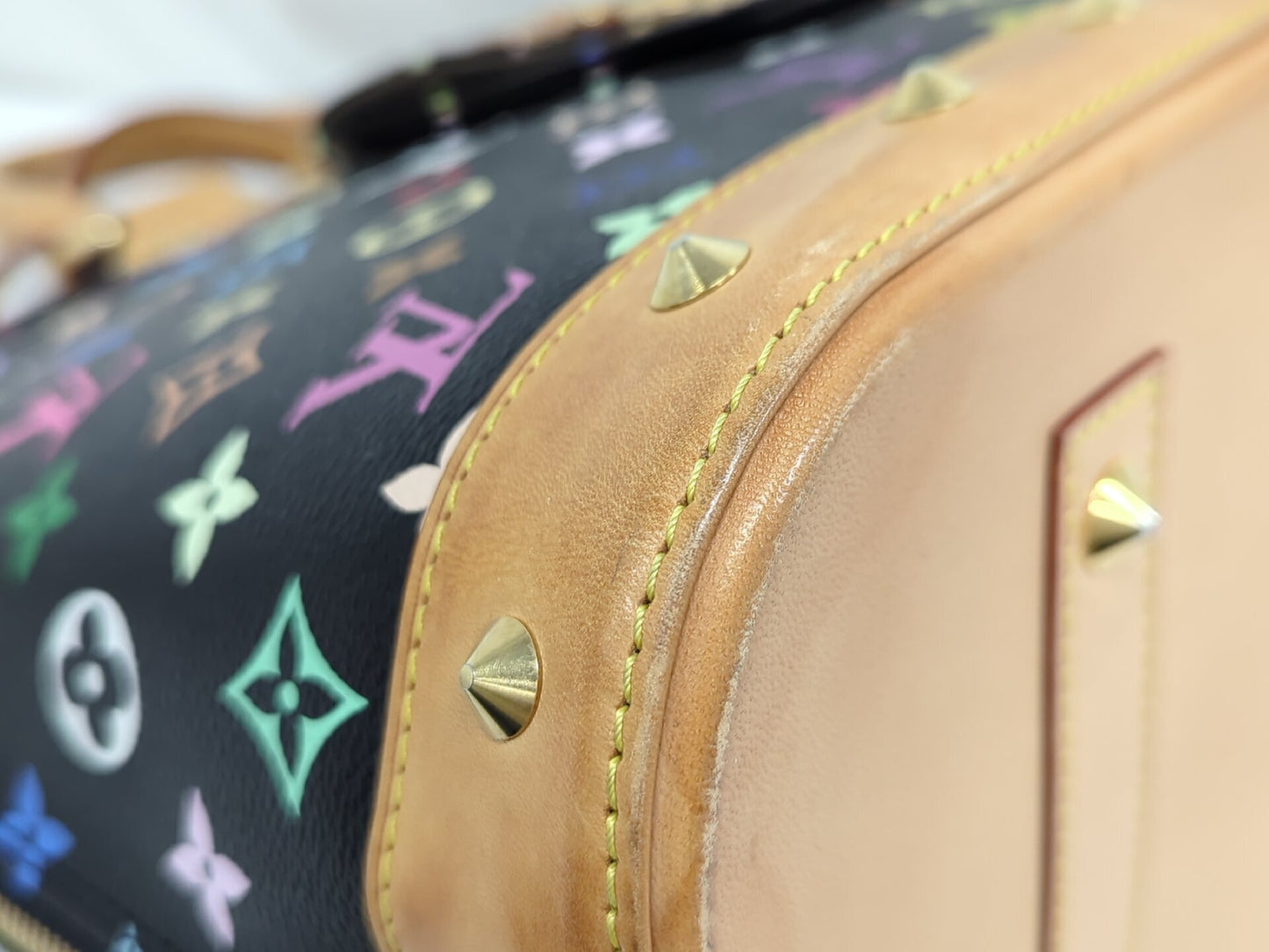 LOUIS VUITTON M40442 Monogram Multicolor ALMA GM Handbag