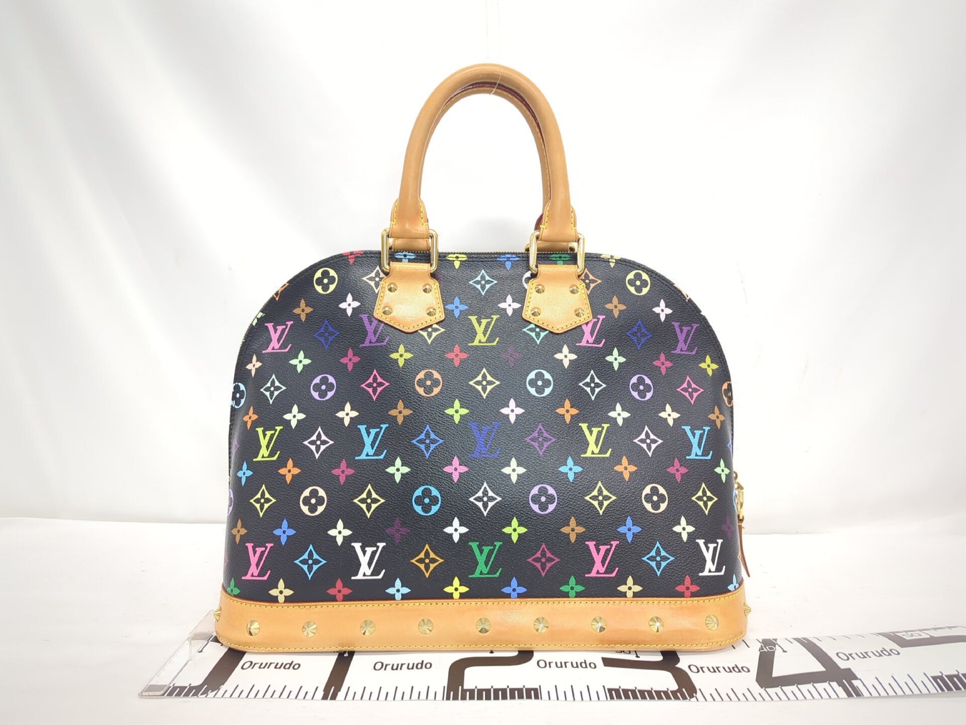 LOUIS VUITTON M40442 Monogram Multicolor ALMA GM Handbag