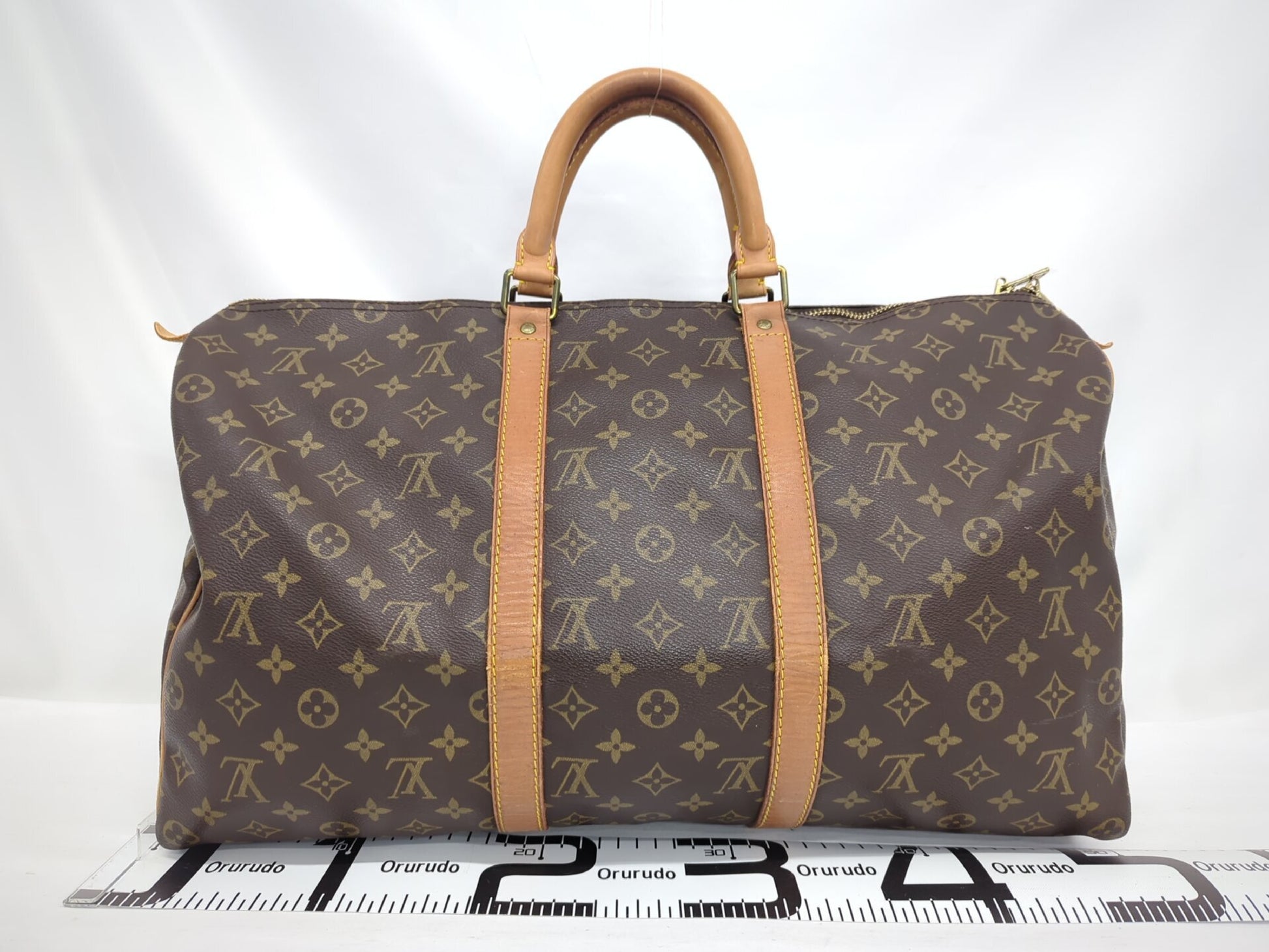 LOUIS VUITTON M41426 Monogram Keypol 50 Boston Bag