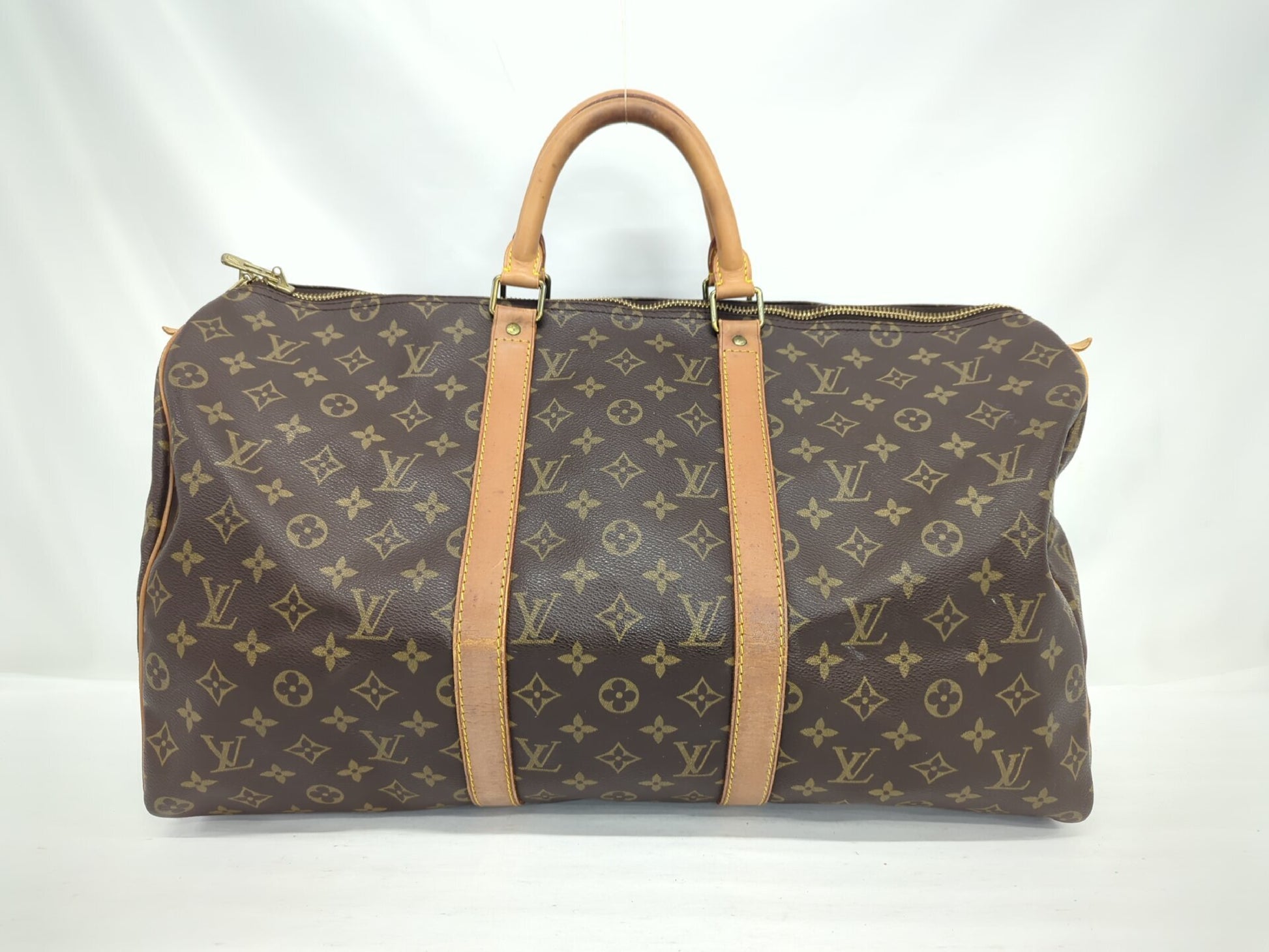 LOUIS VUITTON M41426 Monogram Keypol 50 Boston Bag