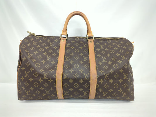 LOUIS VUITTON M41426 Monogram Keypol 50 Boston Bag