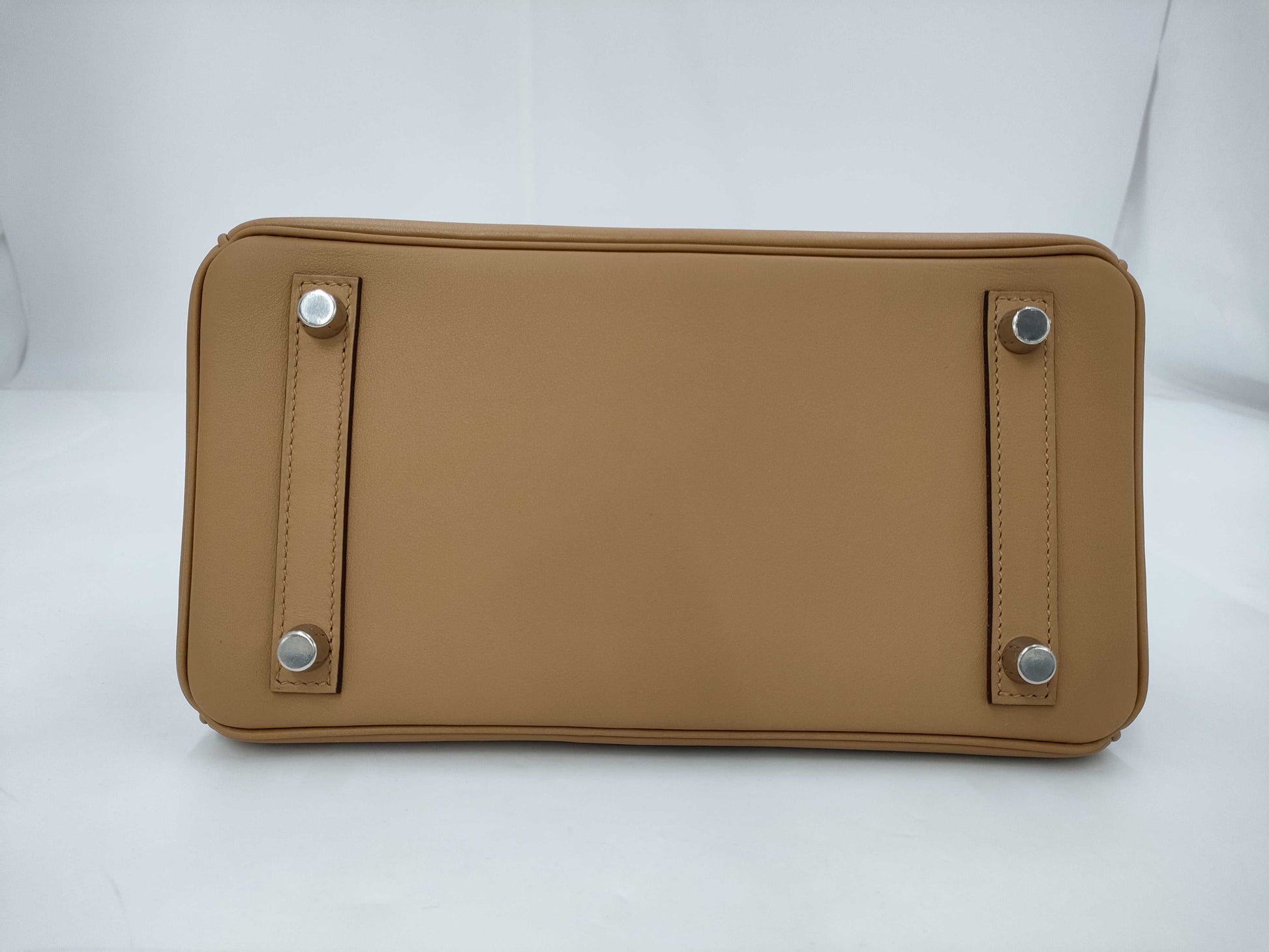 HERMES Birkin 25 Silver Fittings B-Engraved Bag