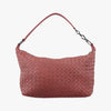 BOTTEGA VENETA Intrecciato Red Lambskin B01155270G Shoulder Bag