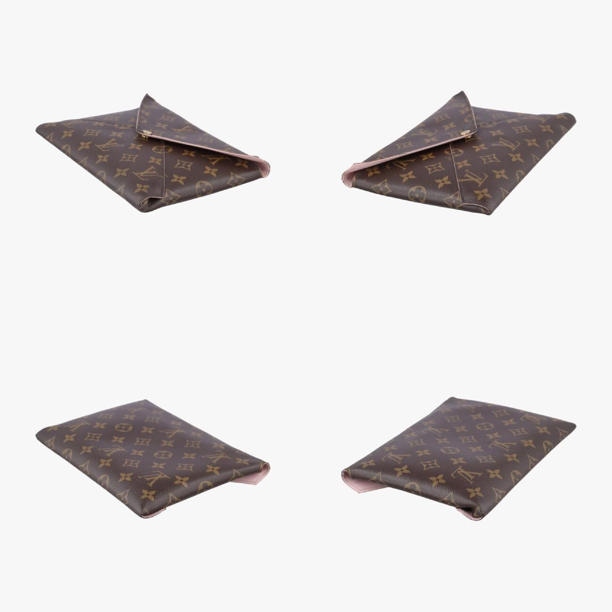 LOUIS VUITTON Pochette Kirigami Monogram/Brown Monogram Canvas M62034 SP3138 Clutch Bag