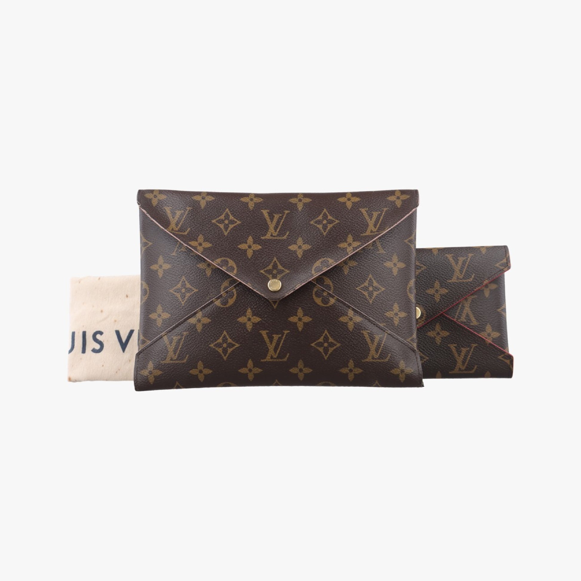 LOUIS VUITTON Pochette Kirigami Monogram/Brown Monogram Canvas M62034 SP3138 Clutch Bag
