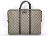 GUCCI GG Supreme GUCCI GG Pattern PVC Briefcase Leather Business Bag