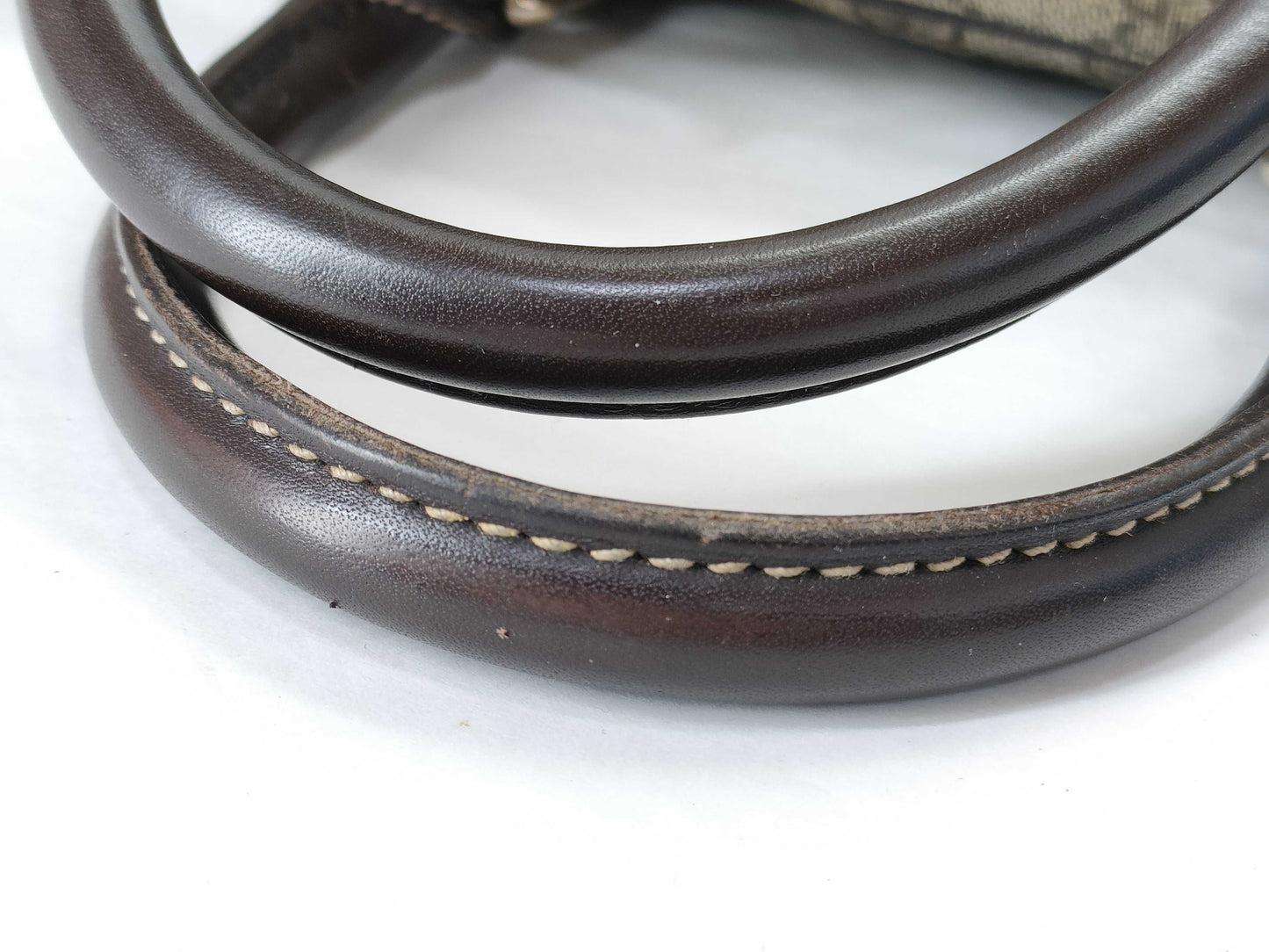 GUCCI GG Supreme GUCCI GG Pattern PVC Briefcase Leather Business Bag