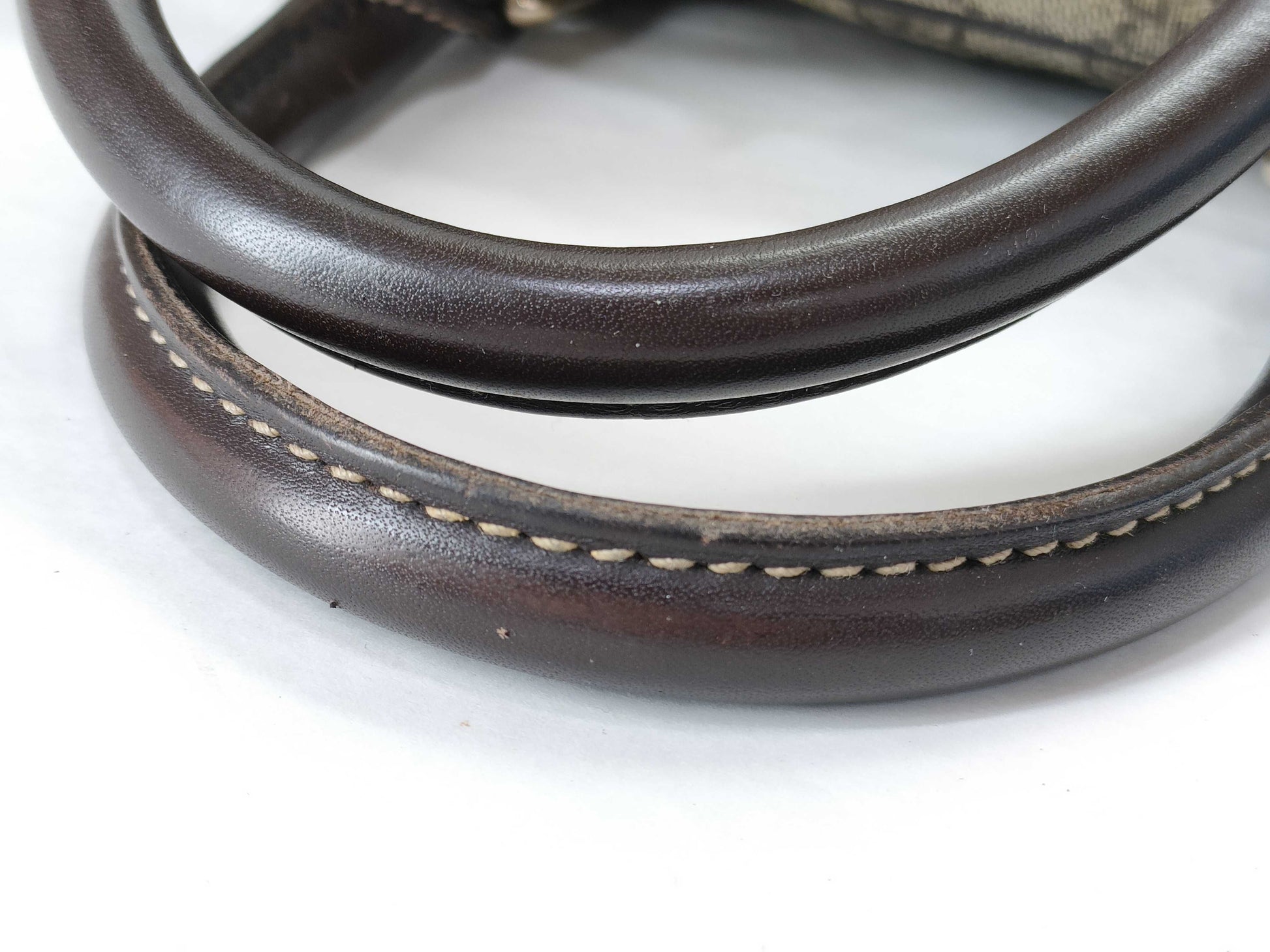 GUCCI GG Supreme GUCCI GG Pattern PVC Briefcase Leather Business Bag