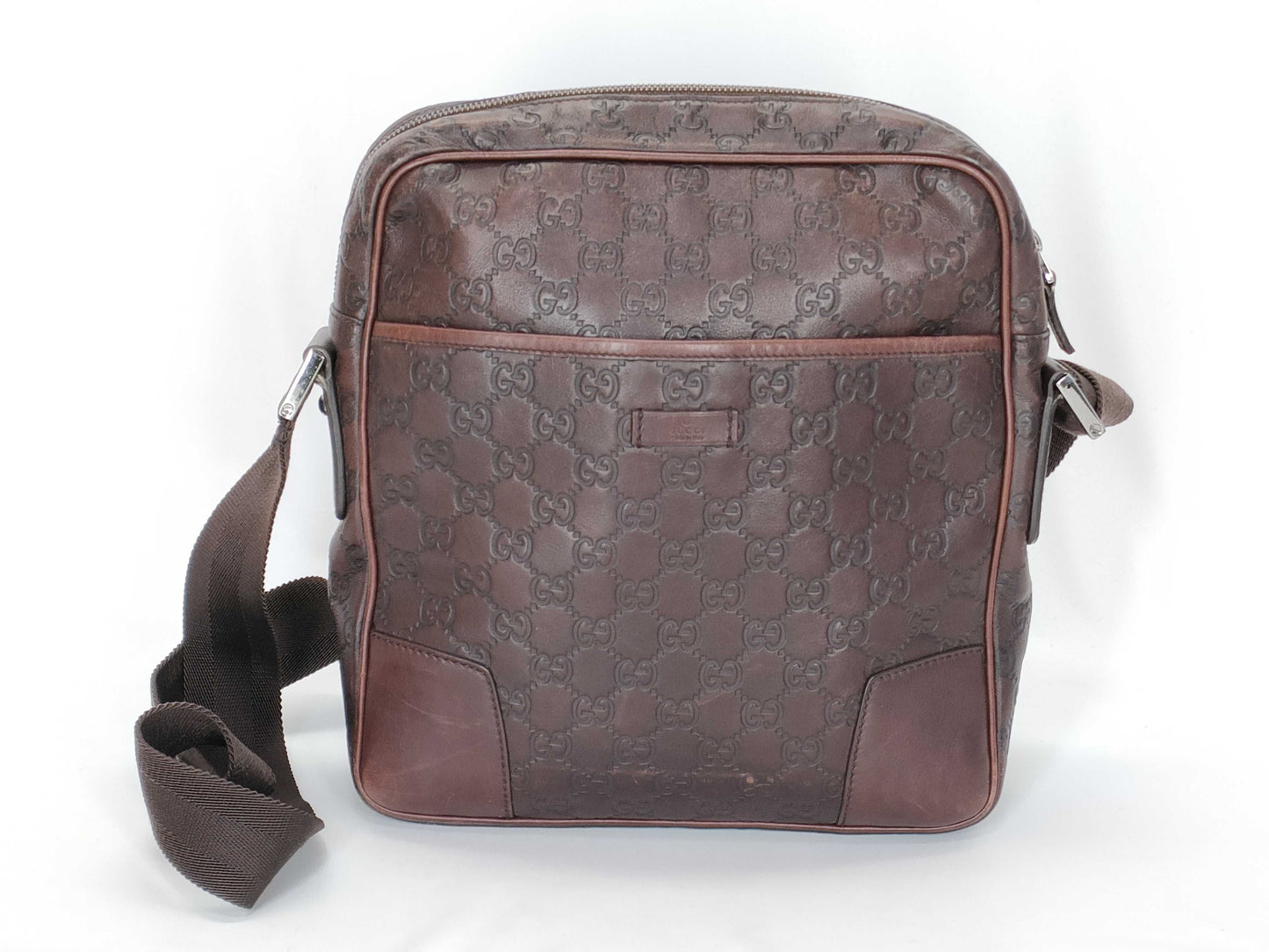 GUCCI Gucci Shima GUCCI GG Imprime Shoulder Bag Brown Shoulder Bag
