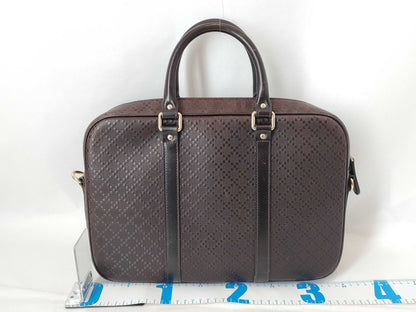 GUCCI GG Imprime GUCCI GG Imprime Briefcase Brown Handbag