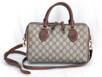 GUCCI GG Supreme GUCCI GG pvc Leather Mini Boston Bag Boston Bag