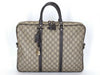 GUCCI GG Supreme GUCCI GG Pattern PVC Briefcase Leather Business Bag