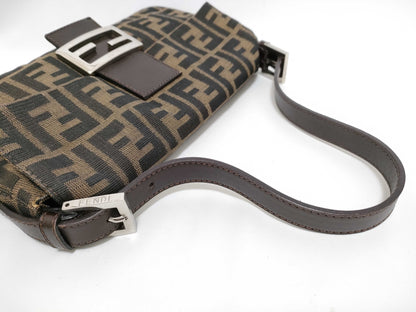FENDI Zucca Fendi Zucca Mamma Bucket Shoulder Bag Handbag
