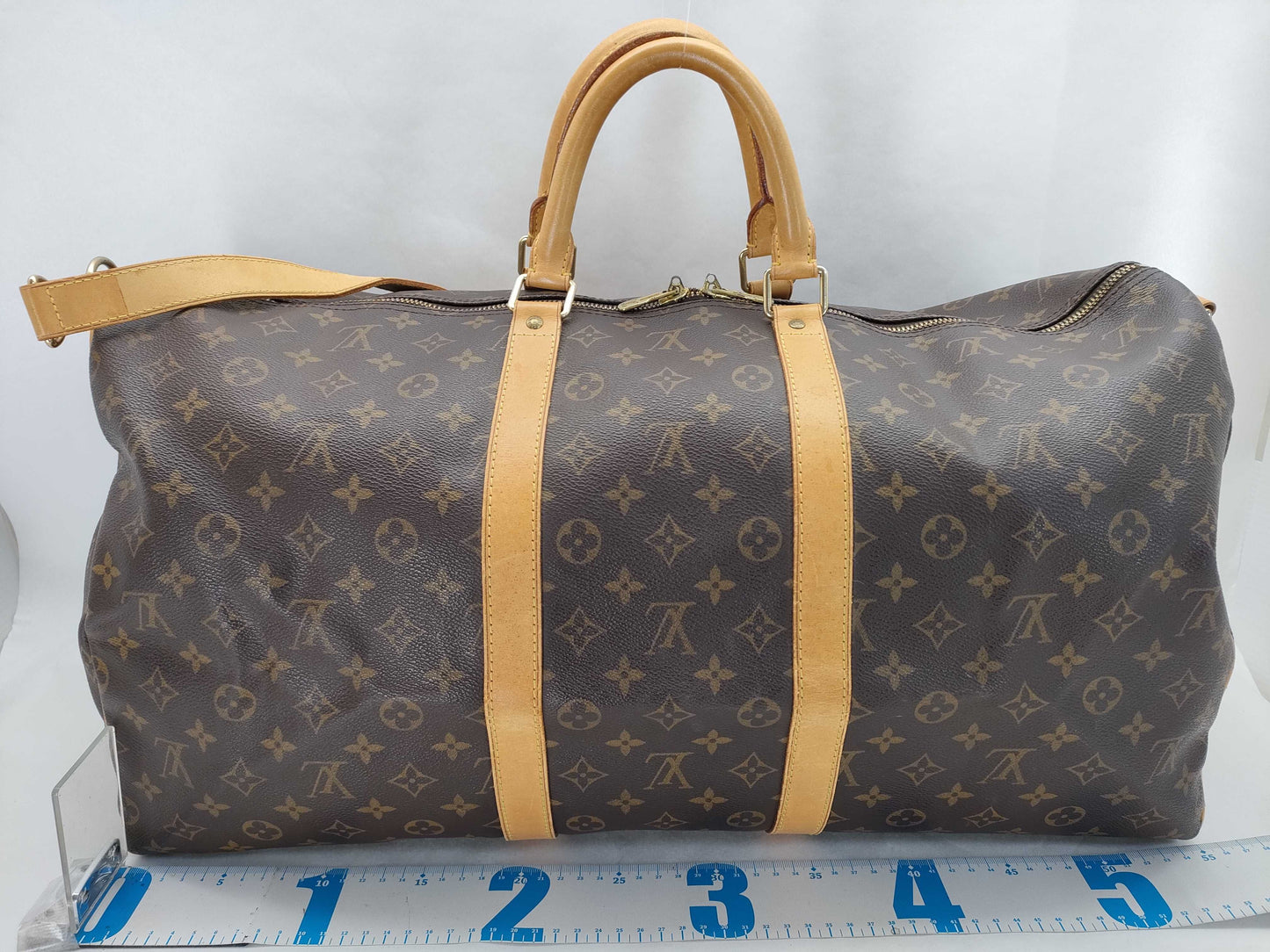 LOUIS VUITTON Monogram Louis Vuitton Monogram Key Port Vantriere 55 Boston Boston Bag