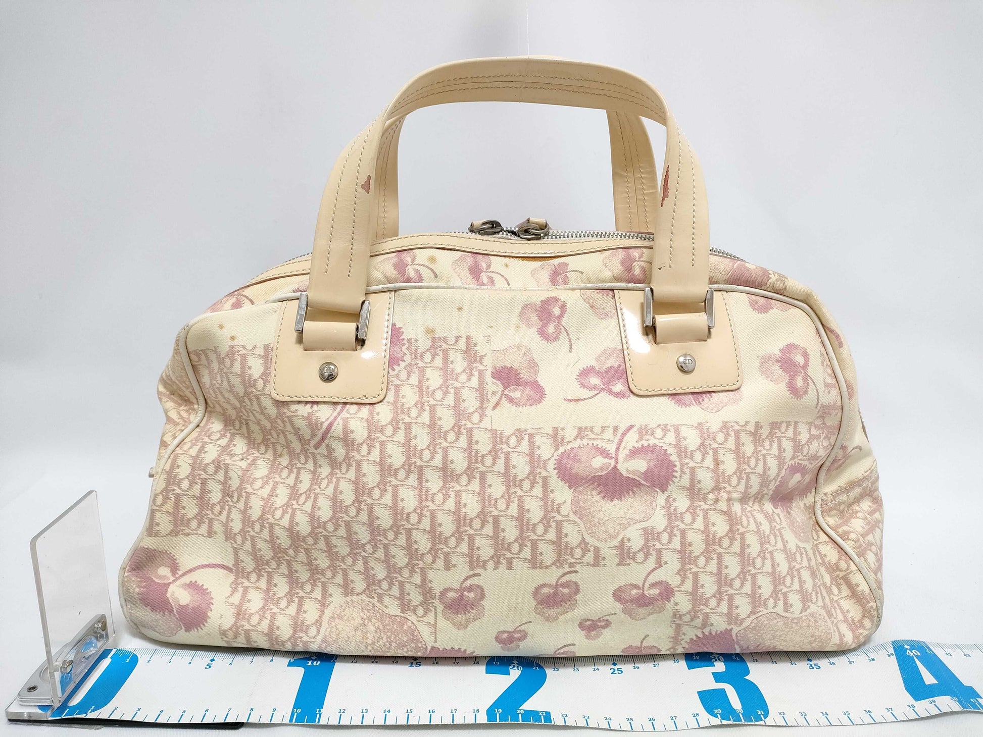 Dior Trotter Dior Mini Boston Handbag Handbag