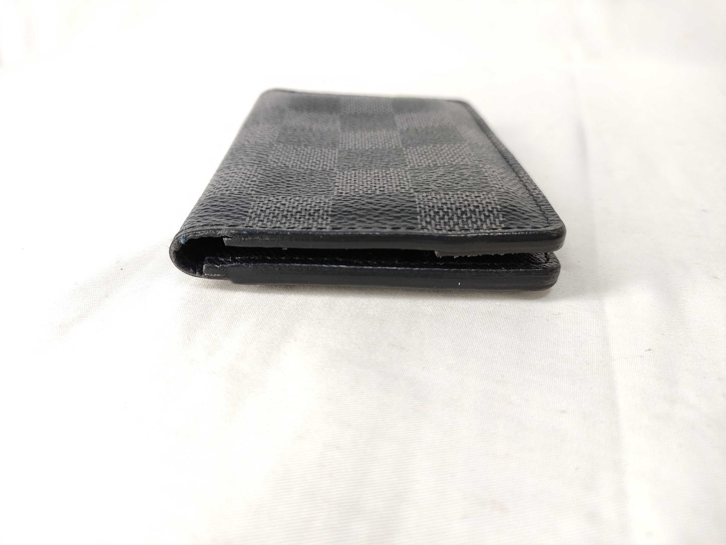 LOUIS VUITTON Damier Graffit Louis Vuitton Damier Graffit Organizer de Poche Card Case Card Case, Pass Case, Business Card Holder