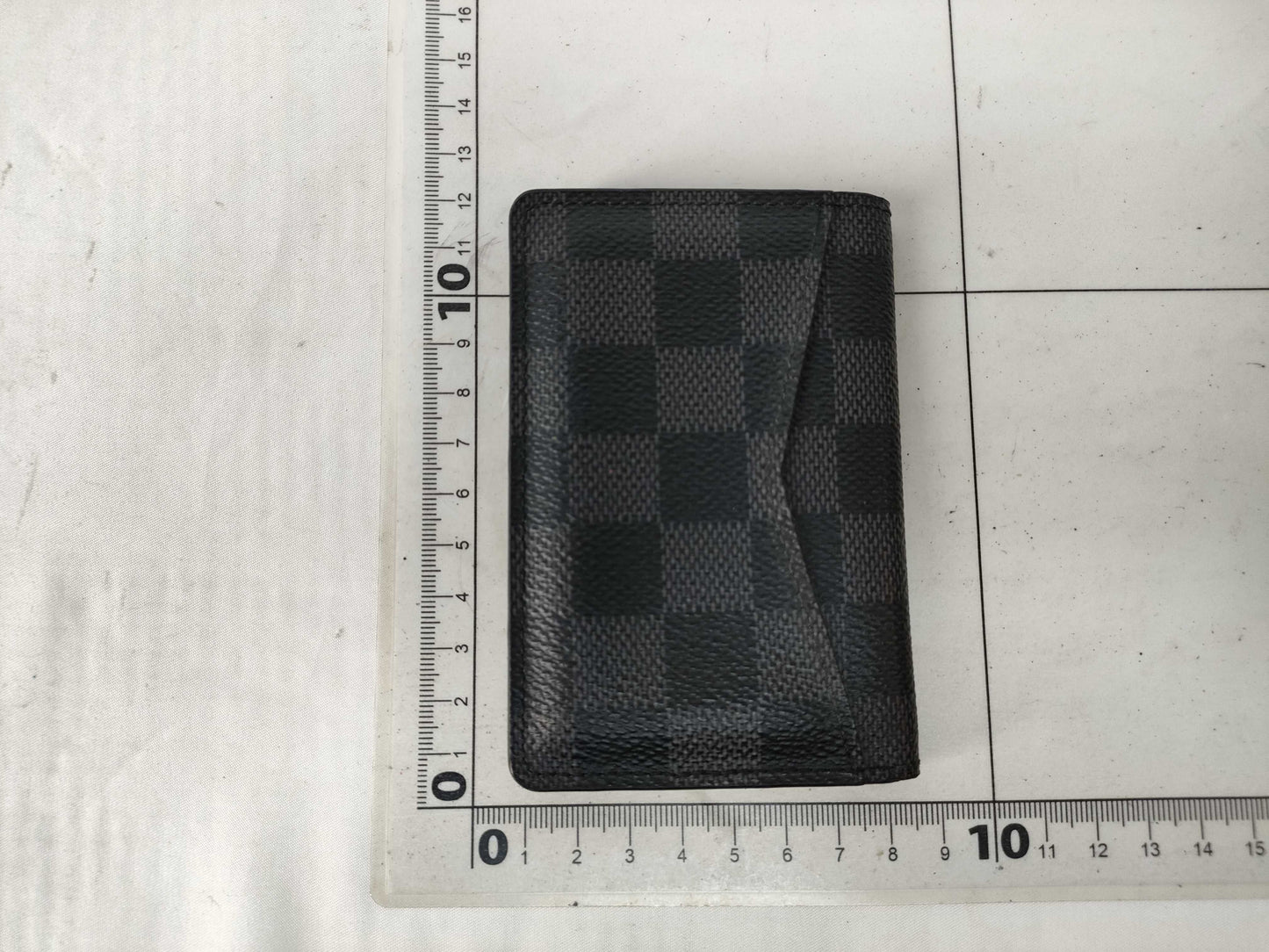 LOUIS VUITTON Damier Graffit Louis Vuitton Damier Graffit Organizer de Poche Card Case Card Case, Pass Case, Business Card Holder
